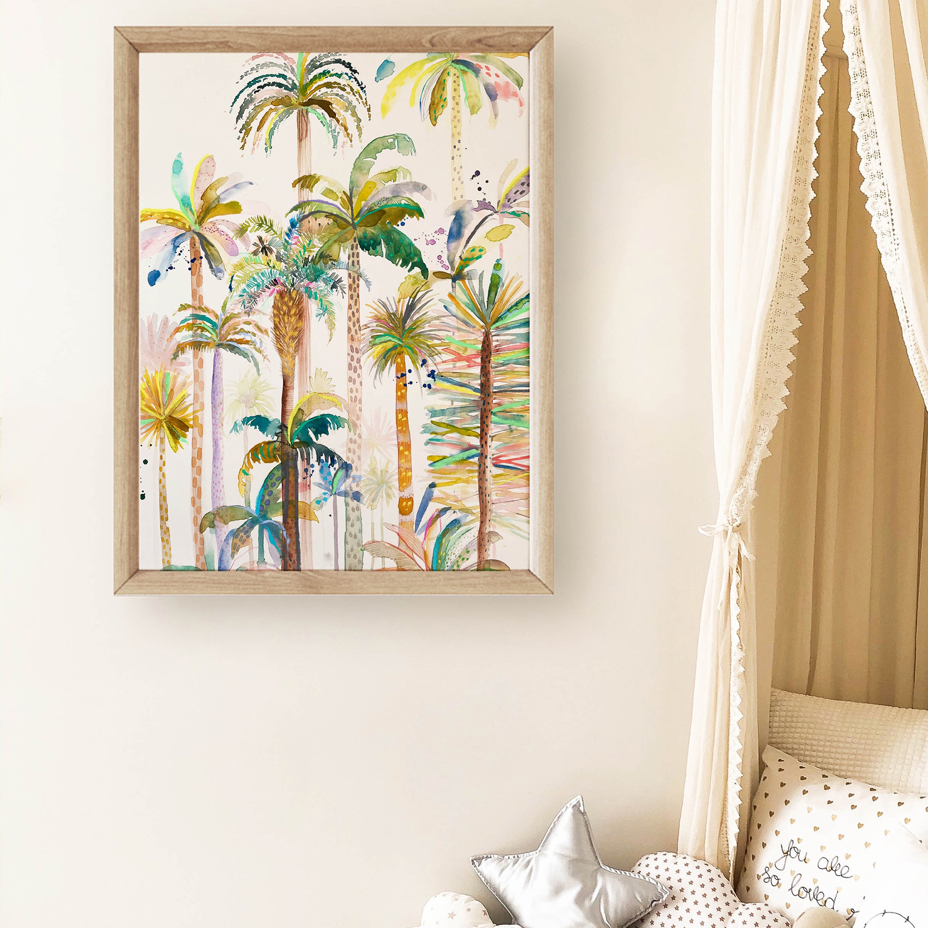 Plantsville Tropical Fine art Print