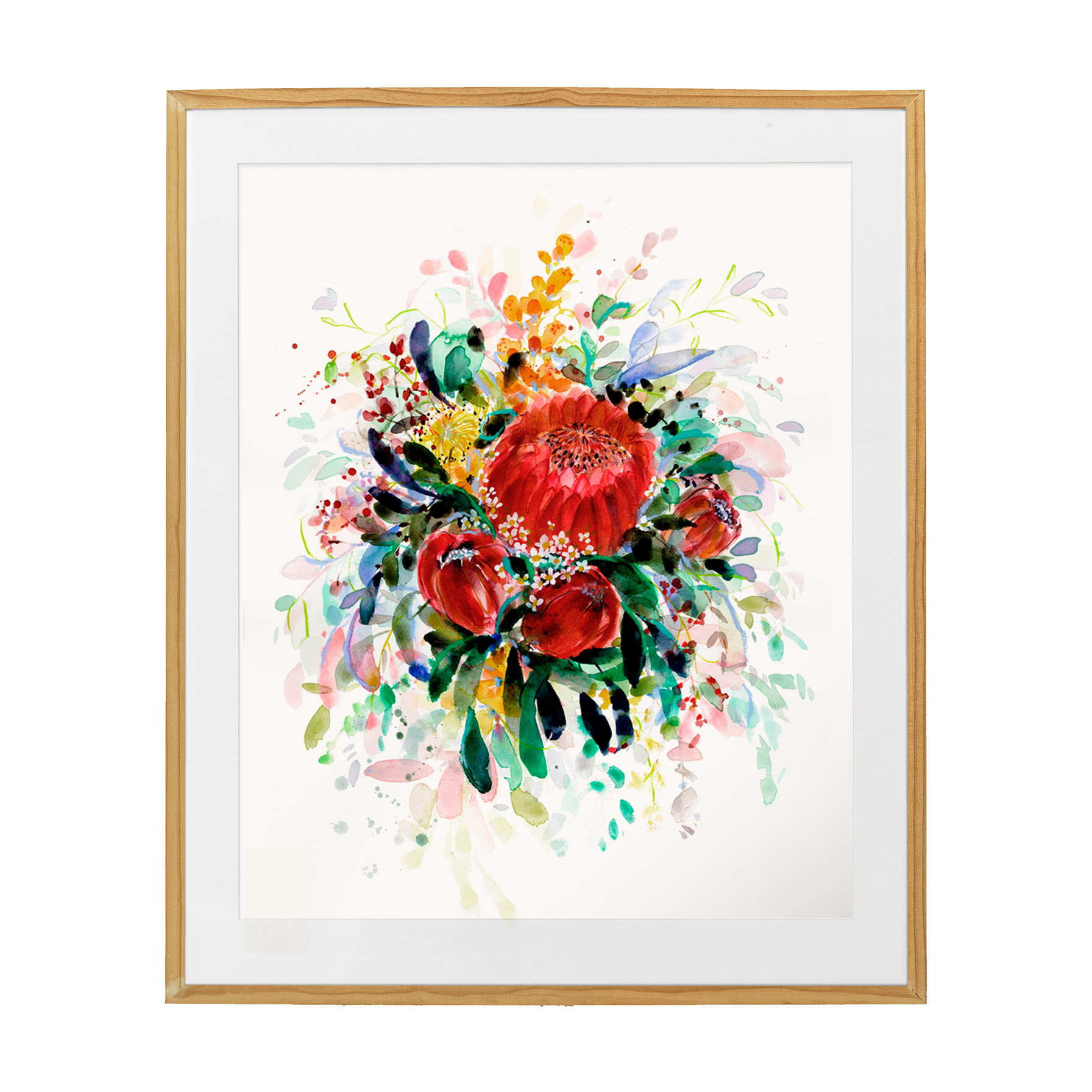 Protea Bouquet Fine Art Print