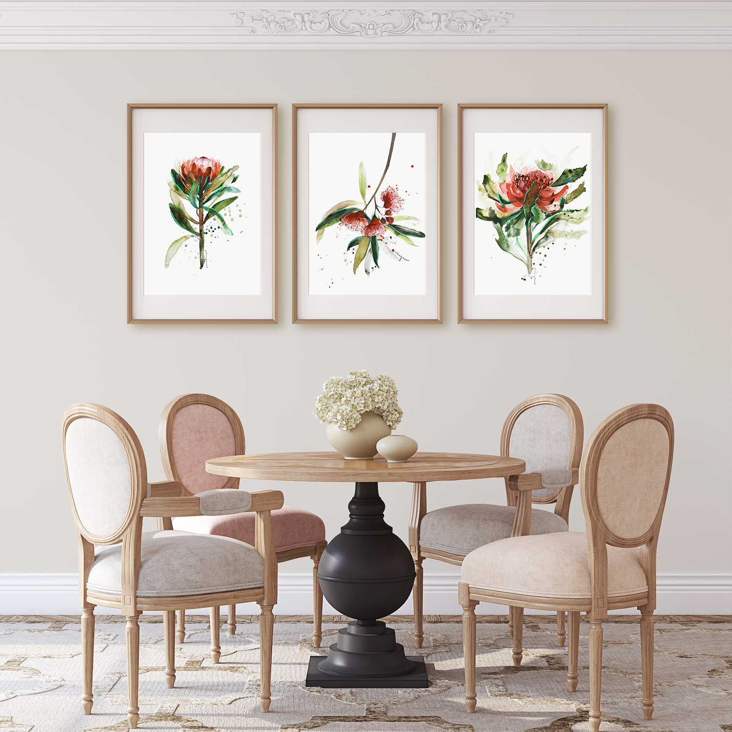 Australian Native Flora (Set of 3) :