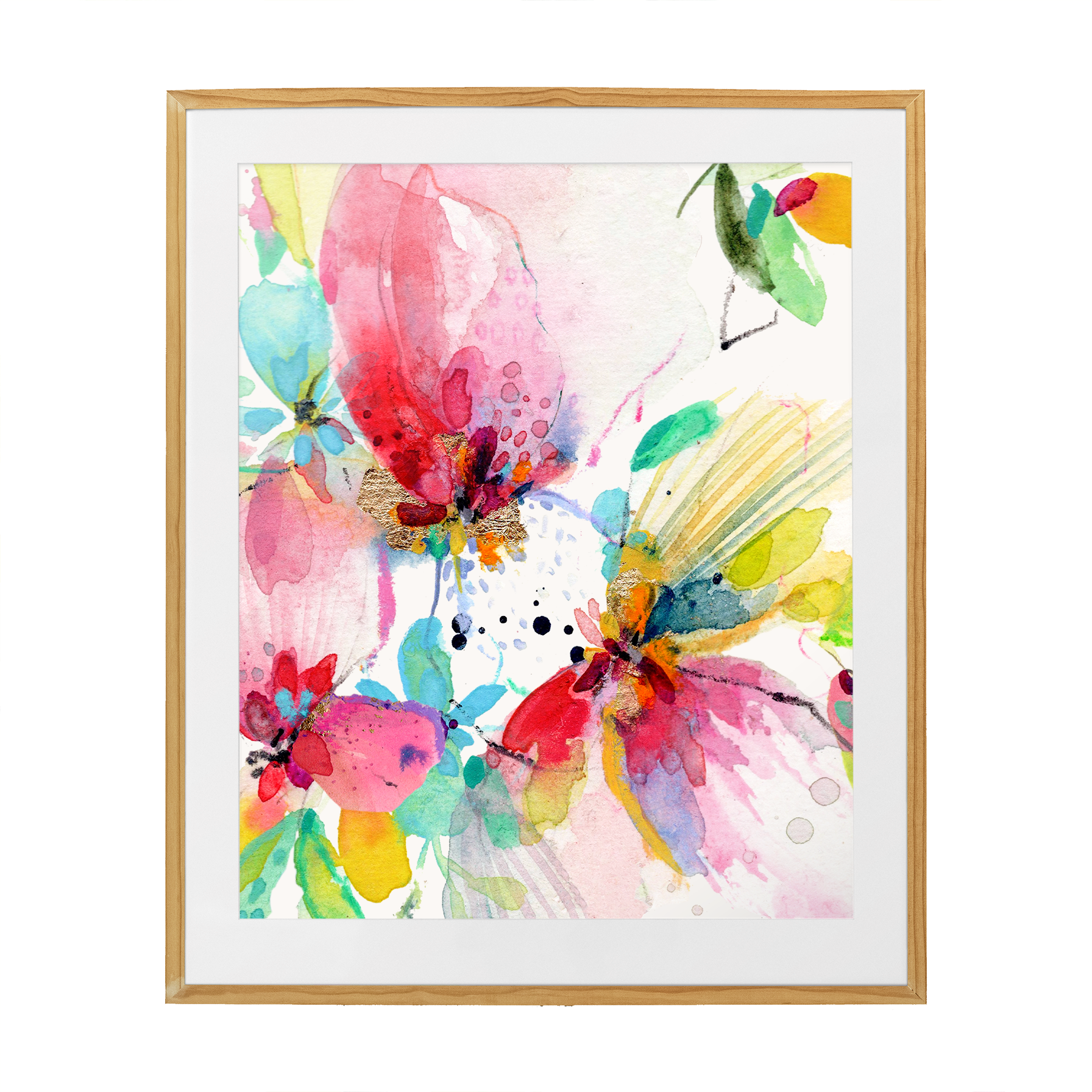 New day watercolor fine art print