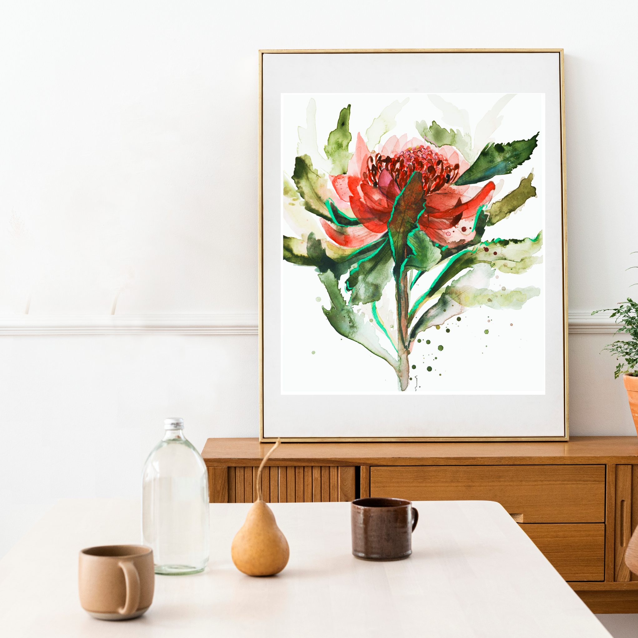 Waratah fine art print